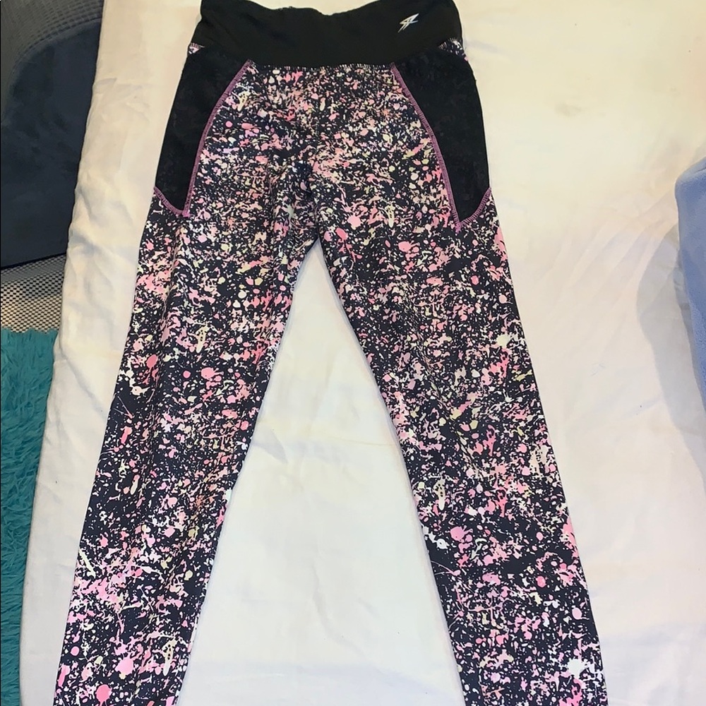 Primark colorful leggings w/side pockets small